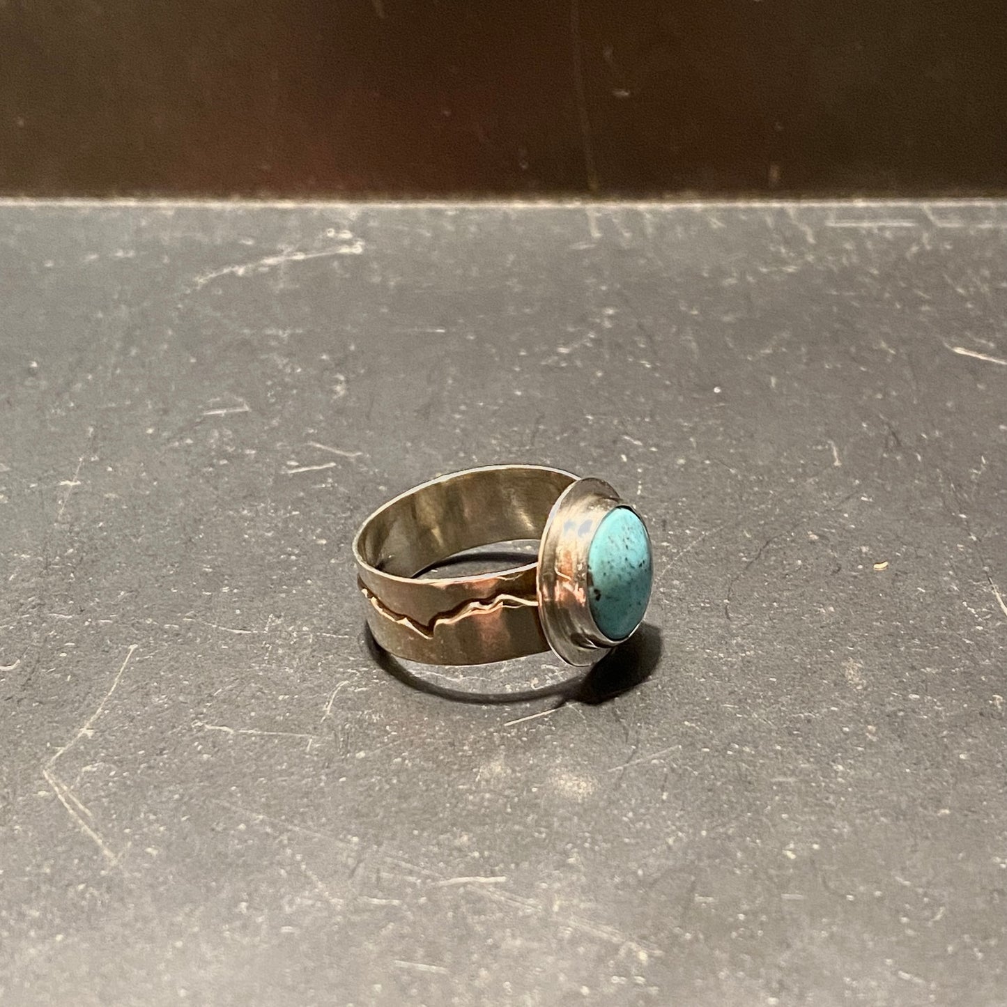 Kingman Turquoise Mountain Ring
