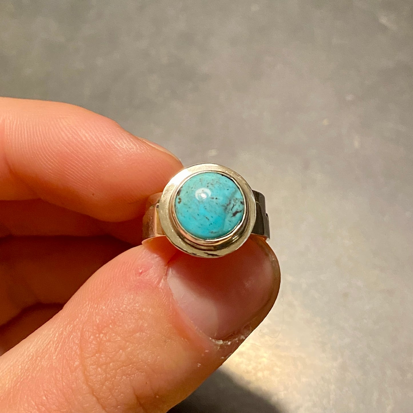Kingman Turquoise Mountain Ring