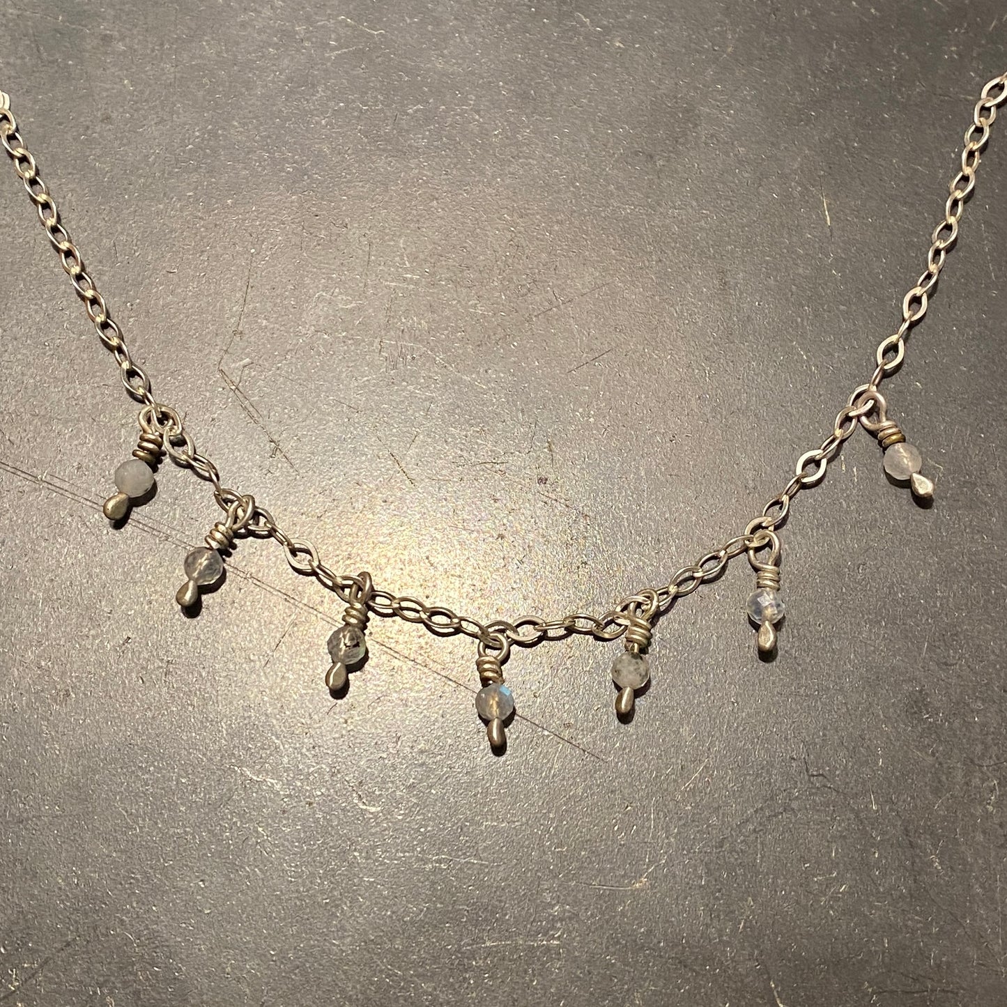 Moonstone Dainty Necklace