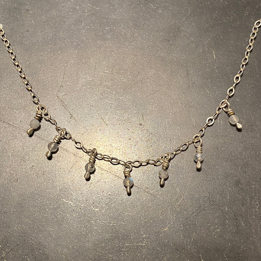 Moonstone Dainty Necklace