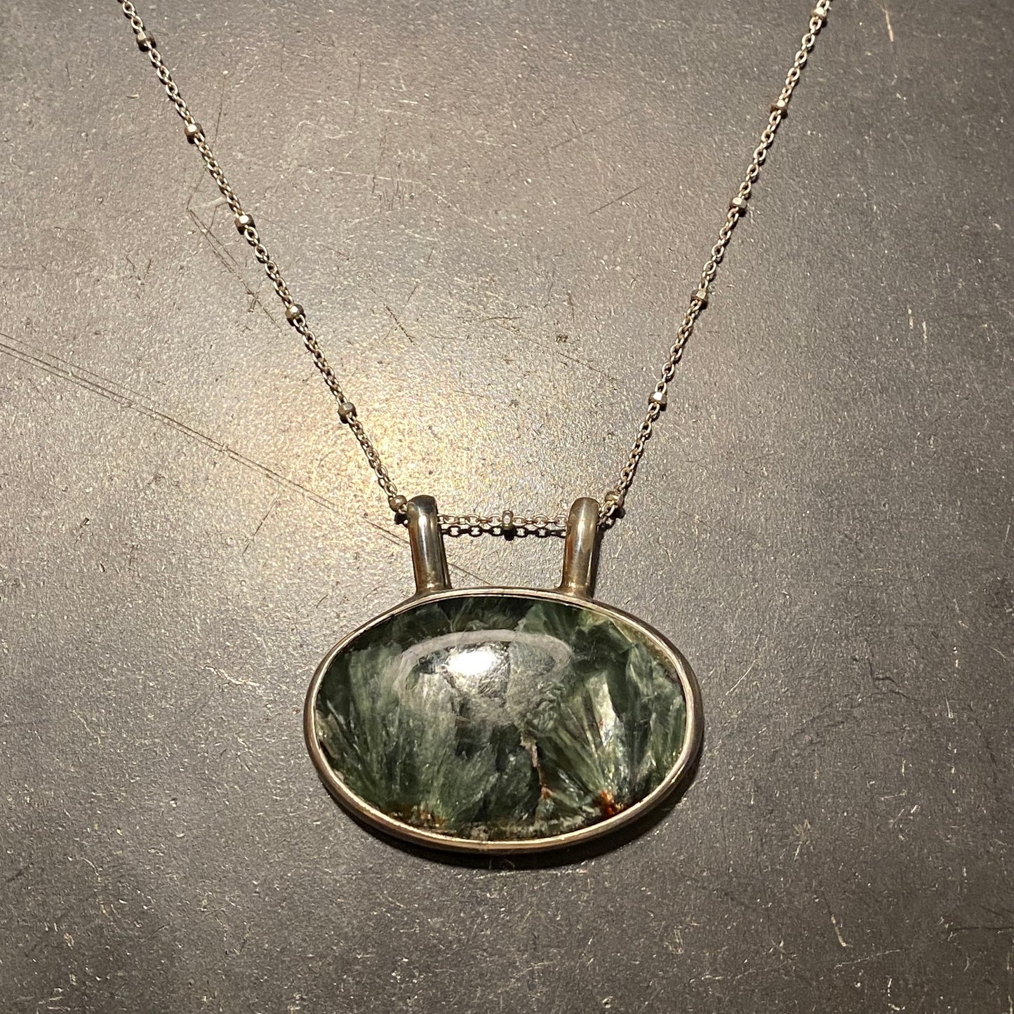 Sephrenite Star Necklace